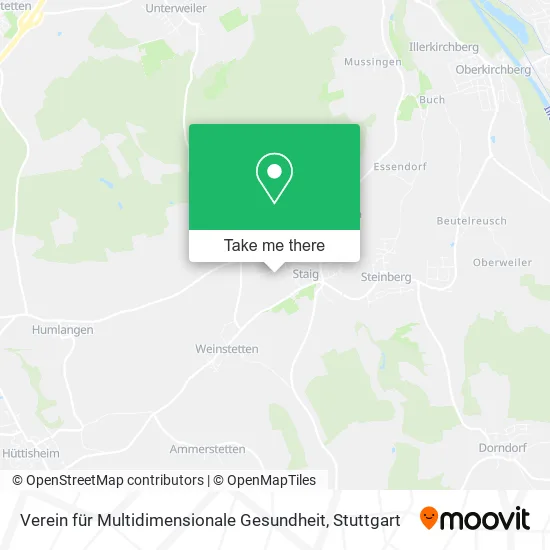 Карта Verein für Multidimensionale Gesundheit