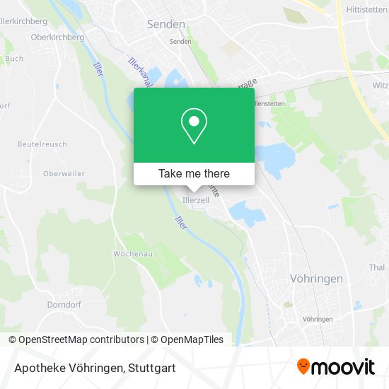 Apotheke Vöhringen map