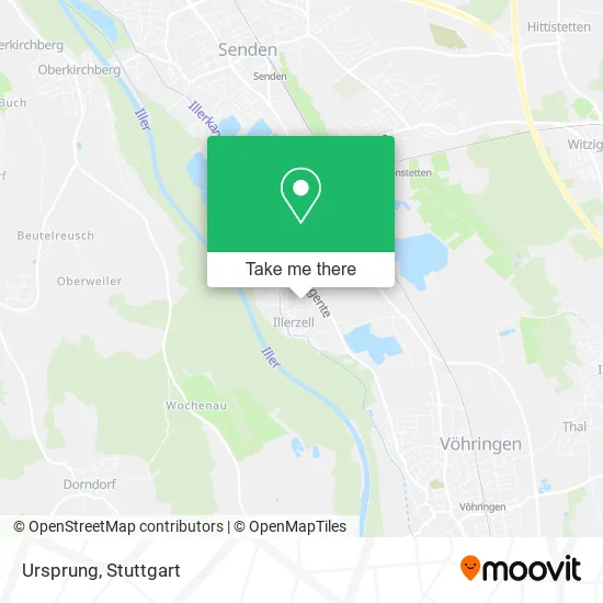 Ursprung map