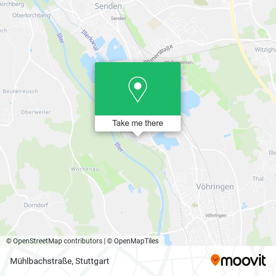 Mühlbachstraße map