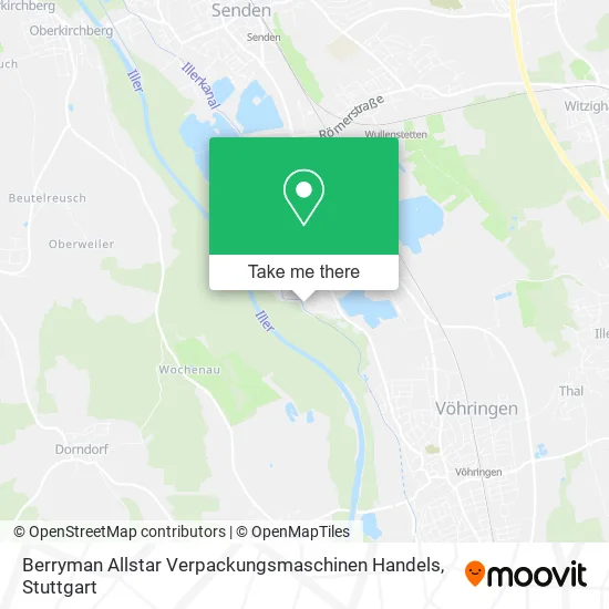 Карта Berryman Allstar Verpackungsmaschinen Handels