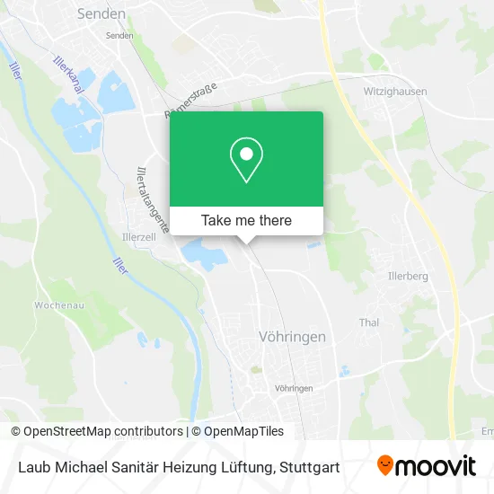 Карта Laub Michael Sanitär Heizung Lüftung