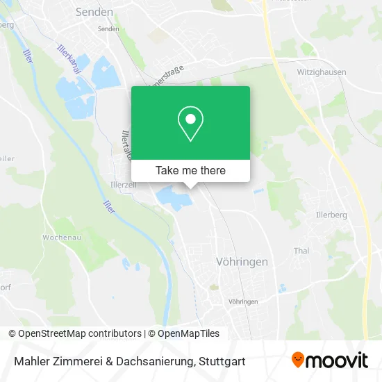 Карта Mahler Zimmerei & Dachsanierung