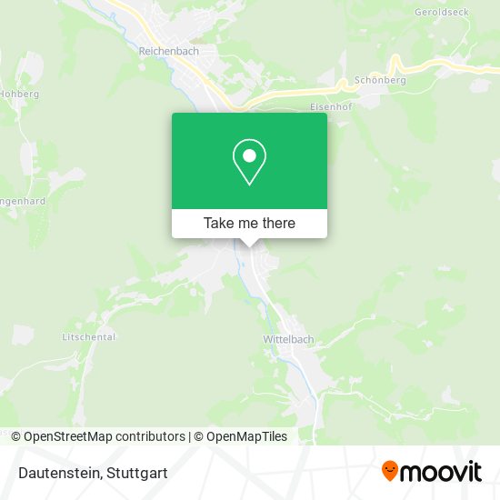 Карта Dautenstein