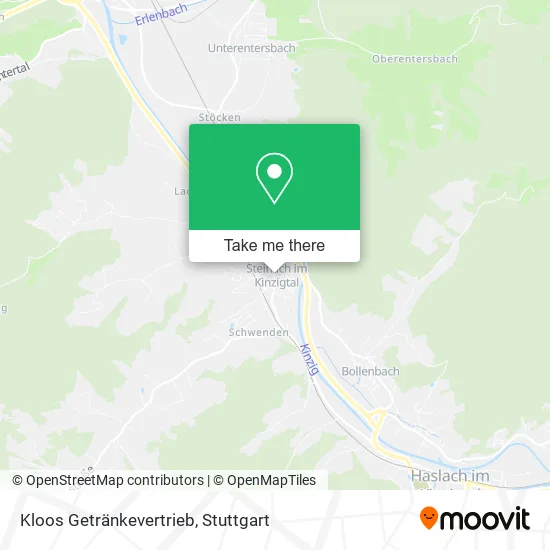Карта Kloos Getränkevertrieb