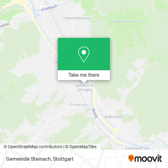 Карта Gemeinde Steinach