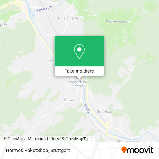 Карта Hermes PaketShop