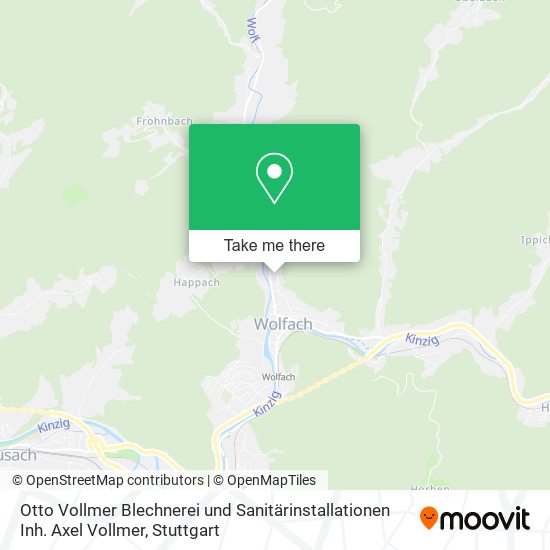 Otto Vollmer Blechnerei und Sanitärinstallationen Inh. Axel Vollmer map