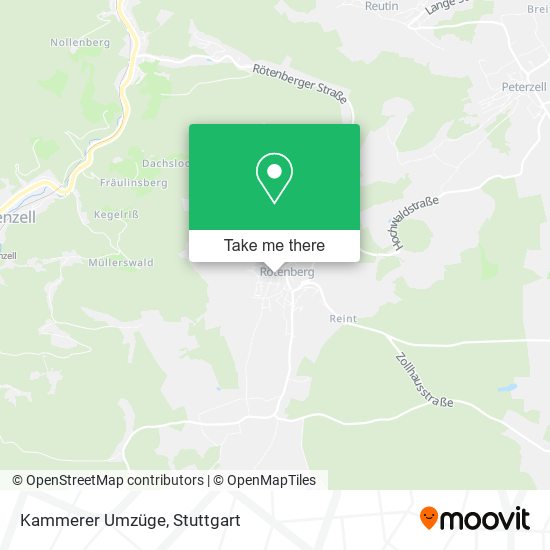 Kammerer Umzüge map