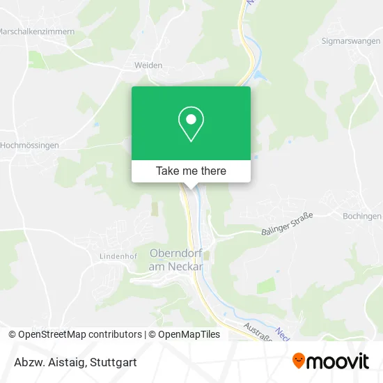 Карта Abzw. Aistaig