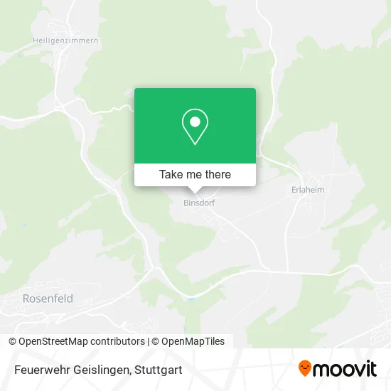 Карта Feuerwehr Geislingen