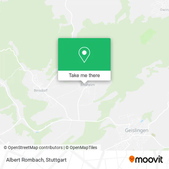 Карта Albert Rombach