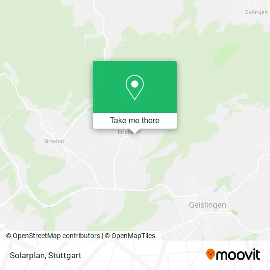 Карта Solarplan