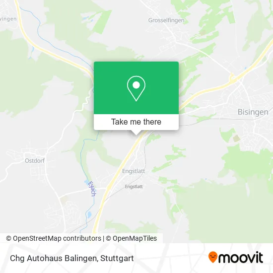 Карта Chg Autohaus Balingen