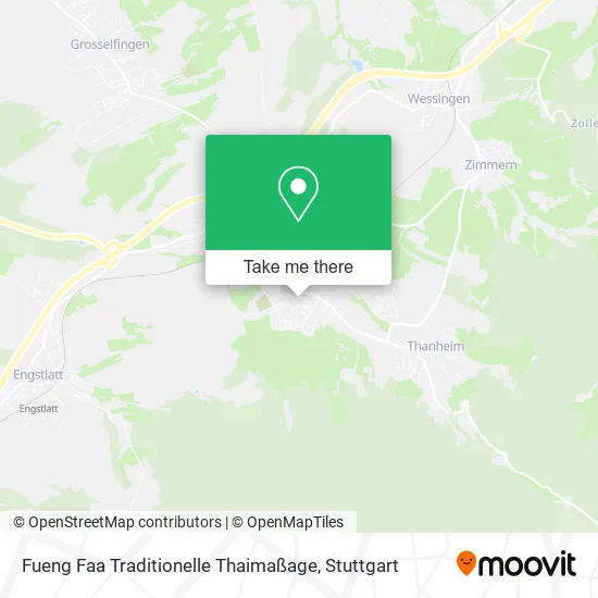 Карта Fueng Faa Traditionelle Thaimaßage