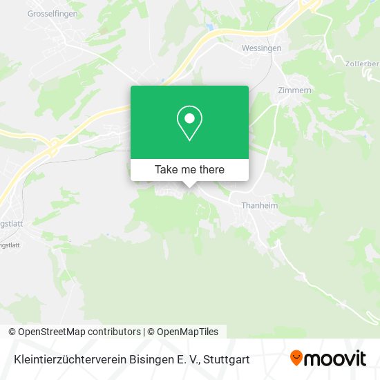 Kleintierzüchterverein Bisingen E. V. map