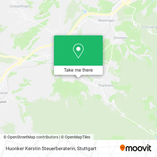 Карта Huonker Kerstin Steuerberaterin