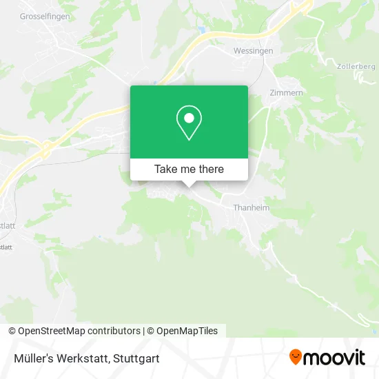 Карта Müller's Werkstatt