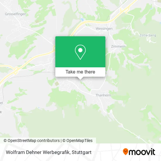 Карта Wolfram Dehner Werbegrafik