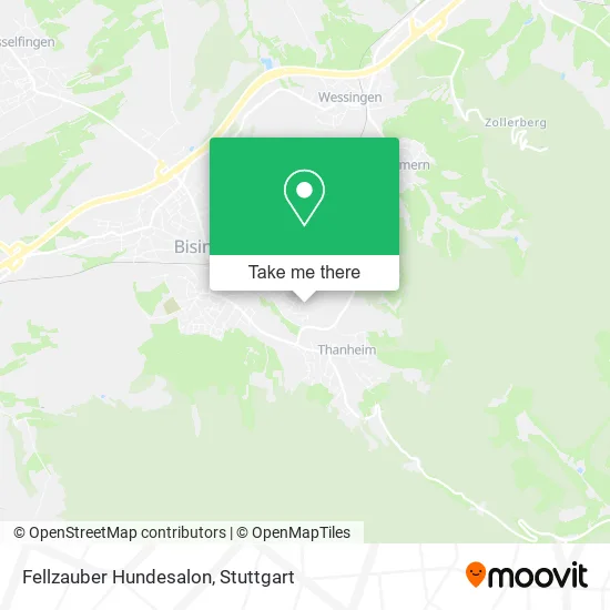 Карта Fellzauber Hundesalon