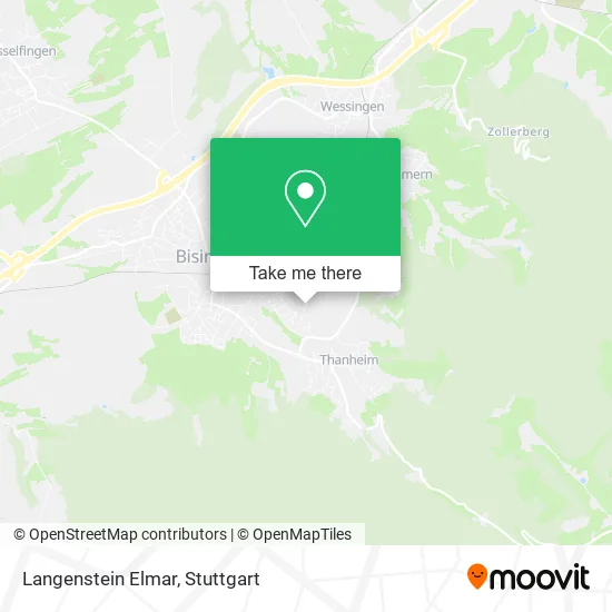 Карта Langenstein Elmar