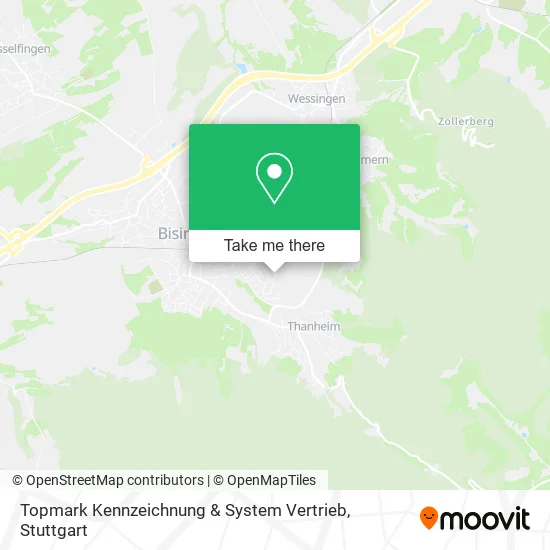 Карта Topmark Kennzeichnung & System Vertrieb