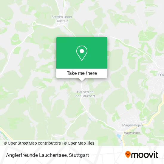 Карта Anglerfreunde Lauchertsee
