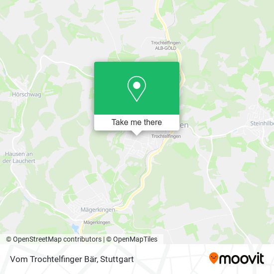 Vom Trochtelfinger Bär map