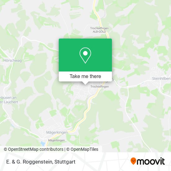 Карта E. & G. Roggenstein