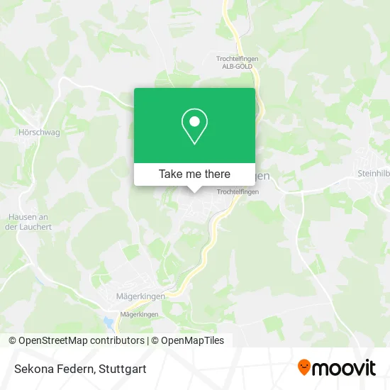 Карта Sekona Federn