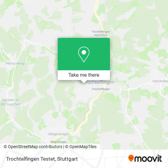 Карта Trochtelfingen Testet
