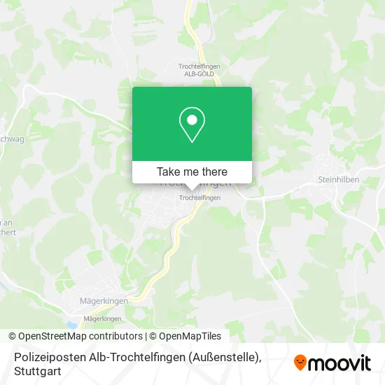 Карта Polizeiposten Alb-Trochtelfingen (Außenstelle)