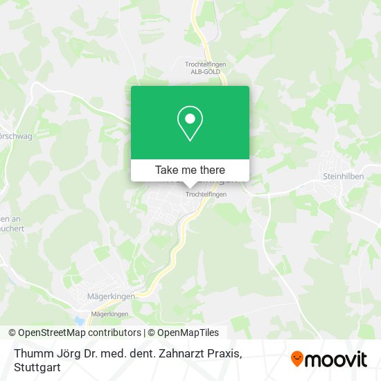 Thumm Jörg Dr. med. dent. Zahnarzt Praxis map