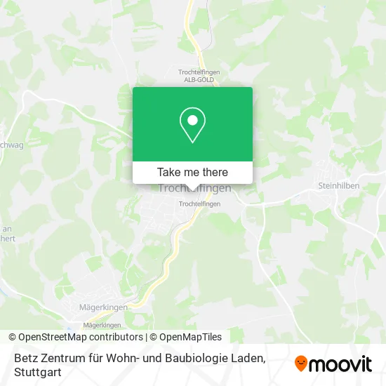 Карта Betz Zentrum für Wohn- und Baubiologie Laden