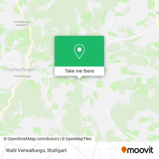Карта Wahl Verwaltungs