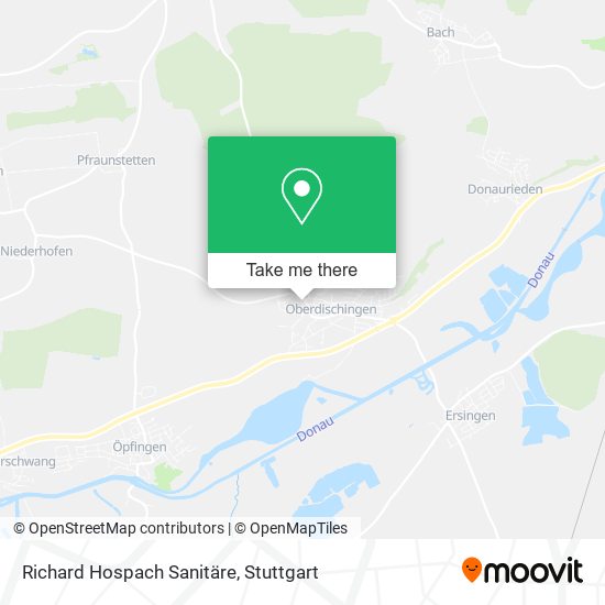 Richard Hospach Sanitäre map