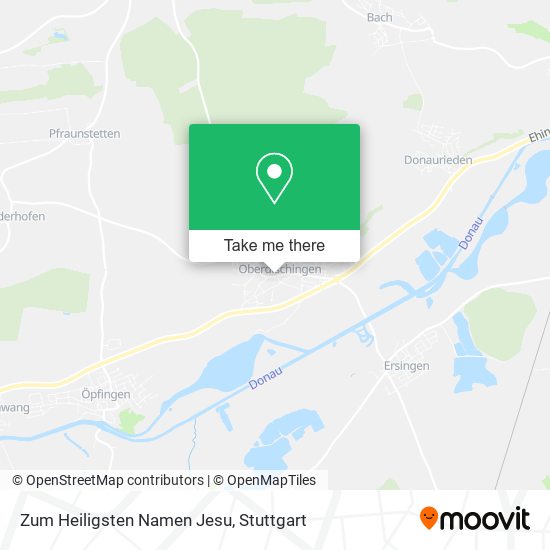 Карта Zum Heiligsten Namen Jesu