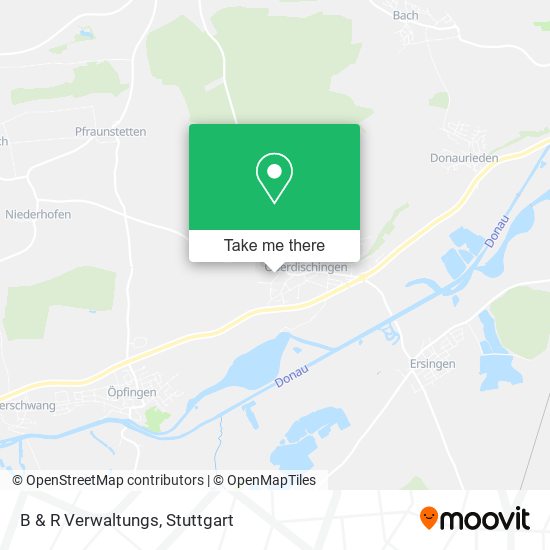 Карта B & R Verwaltungs