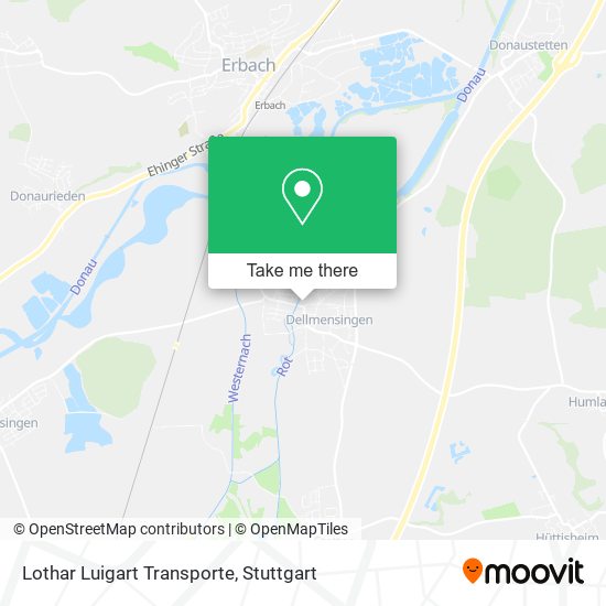 Lothar Luigart Transporte map