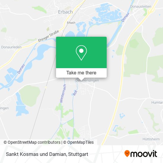 Sankt Kosmas und Damian map