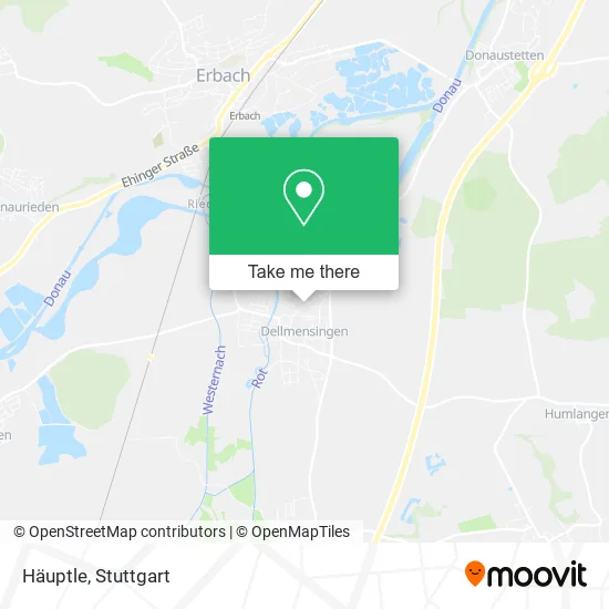 Карта Häuptle