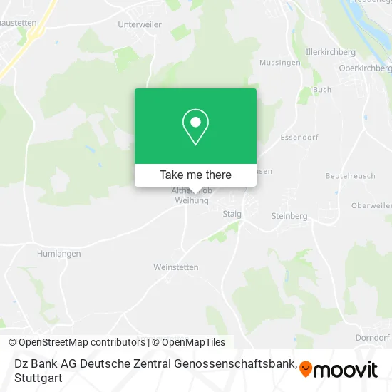 Карта Dz Bank AG Deutsche Zentral Genossenschaftsbank