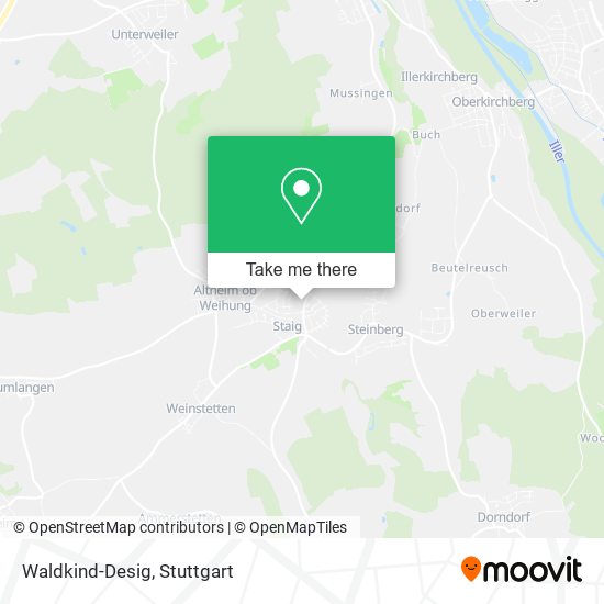 Карта Waldkind-Desig