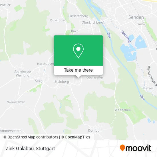 Карта Zink Galabau