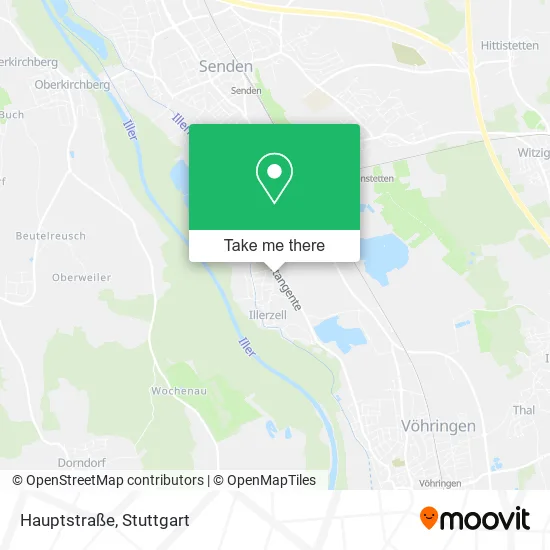 Hauptstraße map