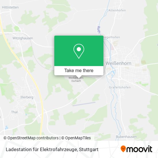 Ladestation für Elektrofahrzeuge map