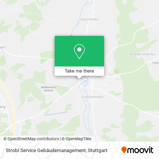 Strobl Service Gebäudemanagement map