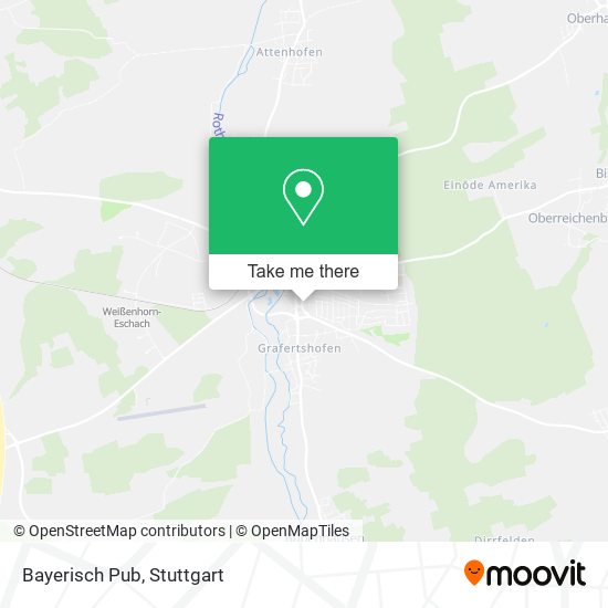 Карта Bayerisch Pub