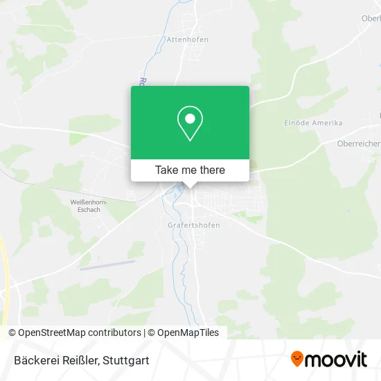 Карта Bäckerei Reißler