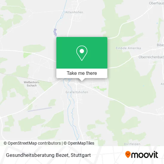 Карта Gesundheitsberatung Bezet